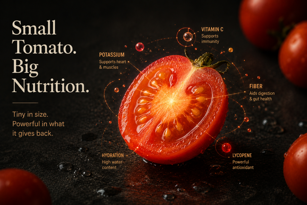 Grape Tomatoes Nutrition Data and Health Benefits